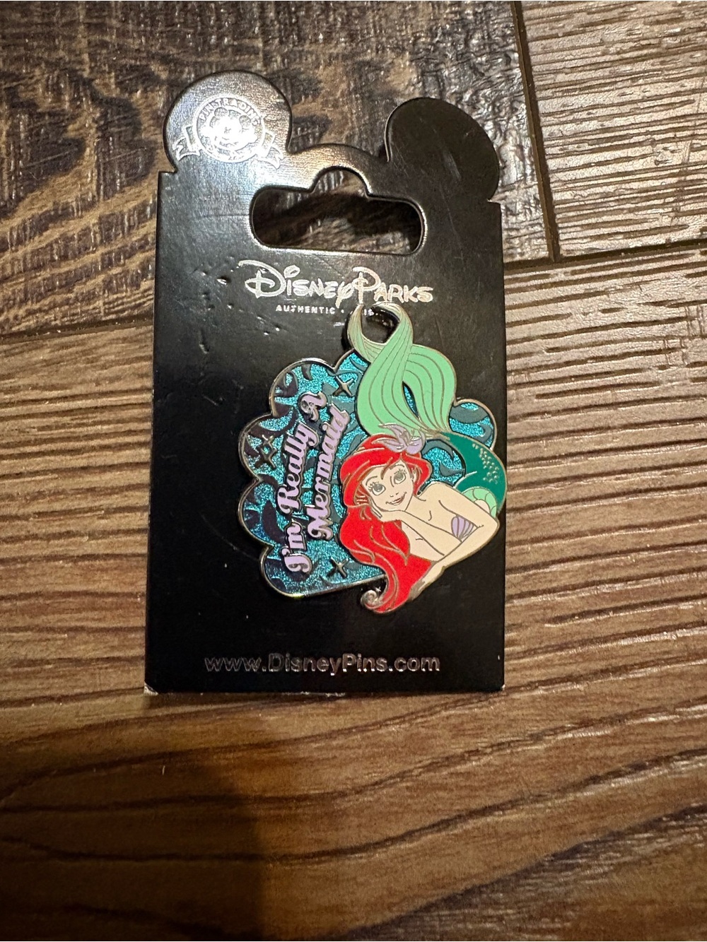 ARIEL I'm Really A Mermaid PIN Disney Park September 2016 Disney Collectible